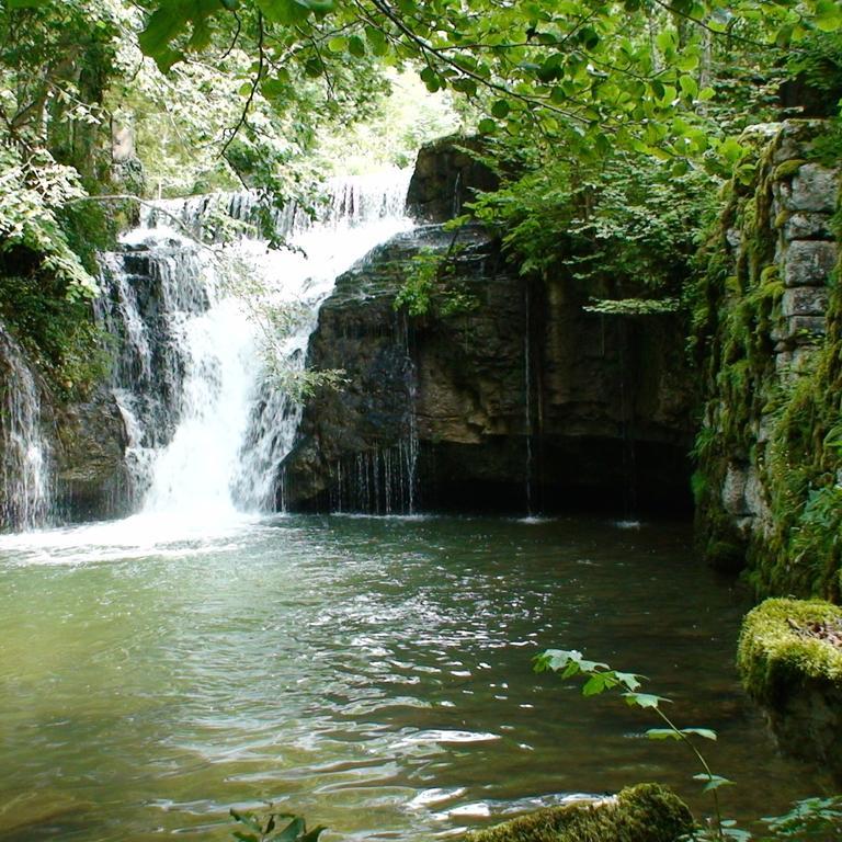 Au Moulin Des Fees - Maison D'Hotes Cascades Du Herisson Bonlieu エクステリア 写真